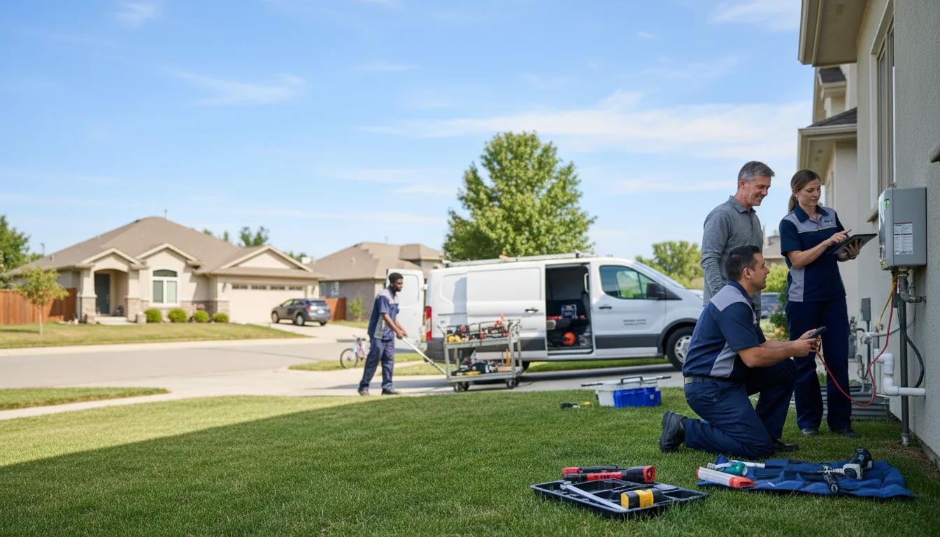 Tankless water heater service in Huntington, MA